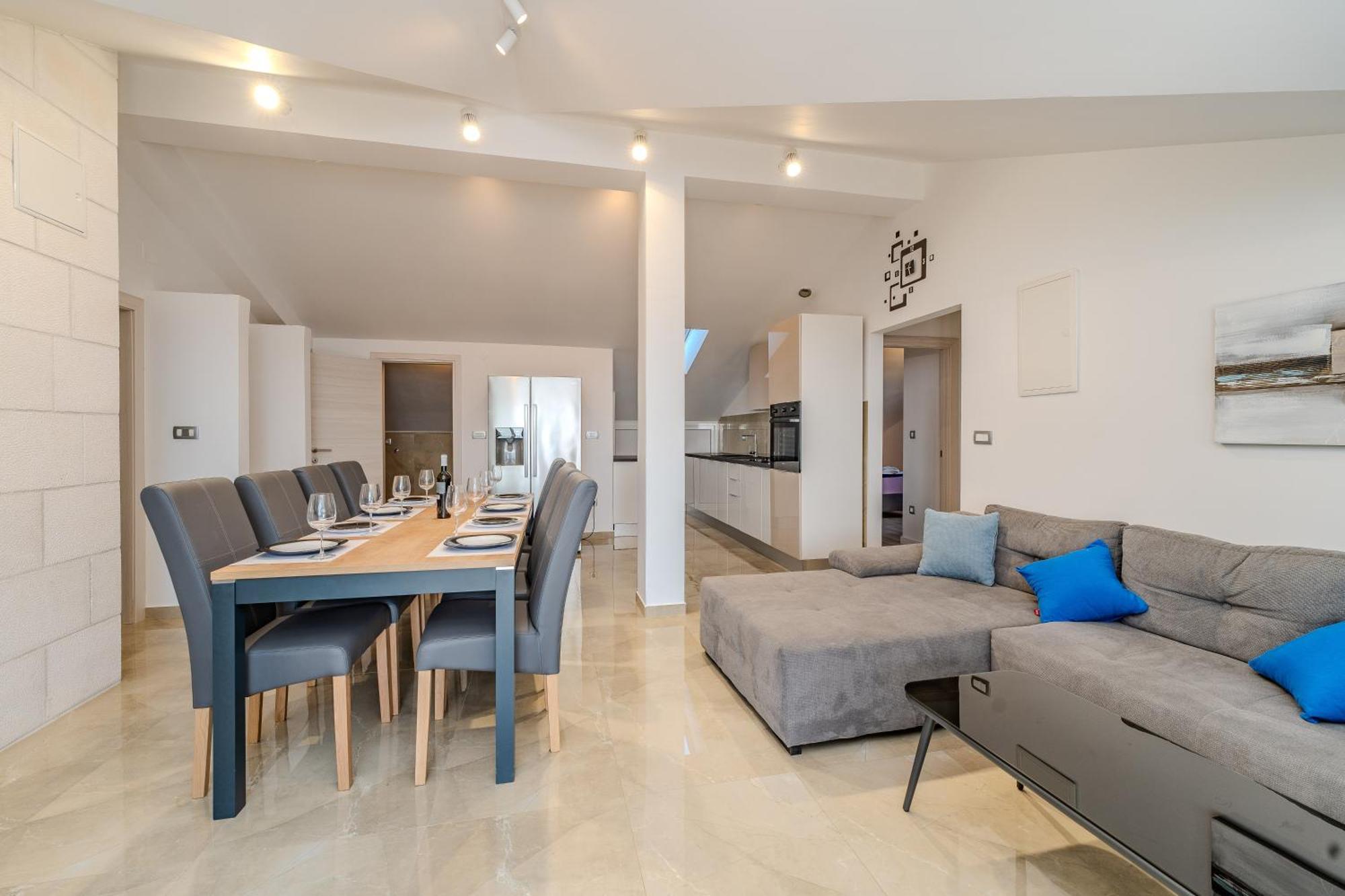 Dali II Apartment Novalja Bagian luar foto
