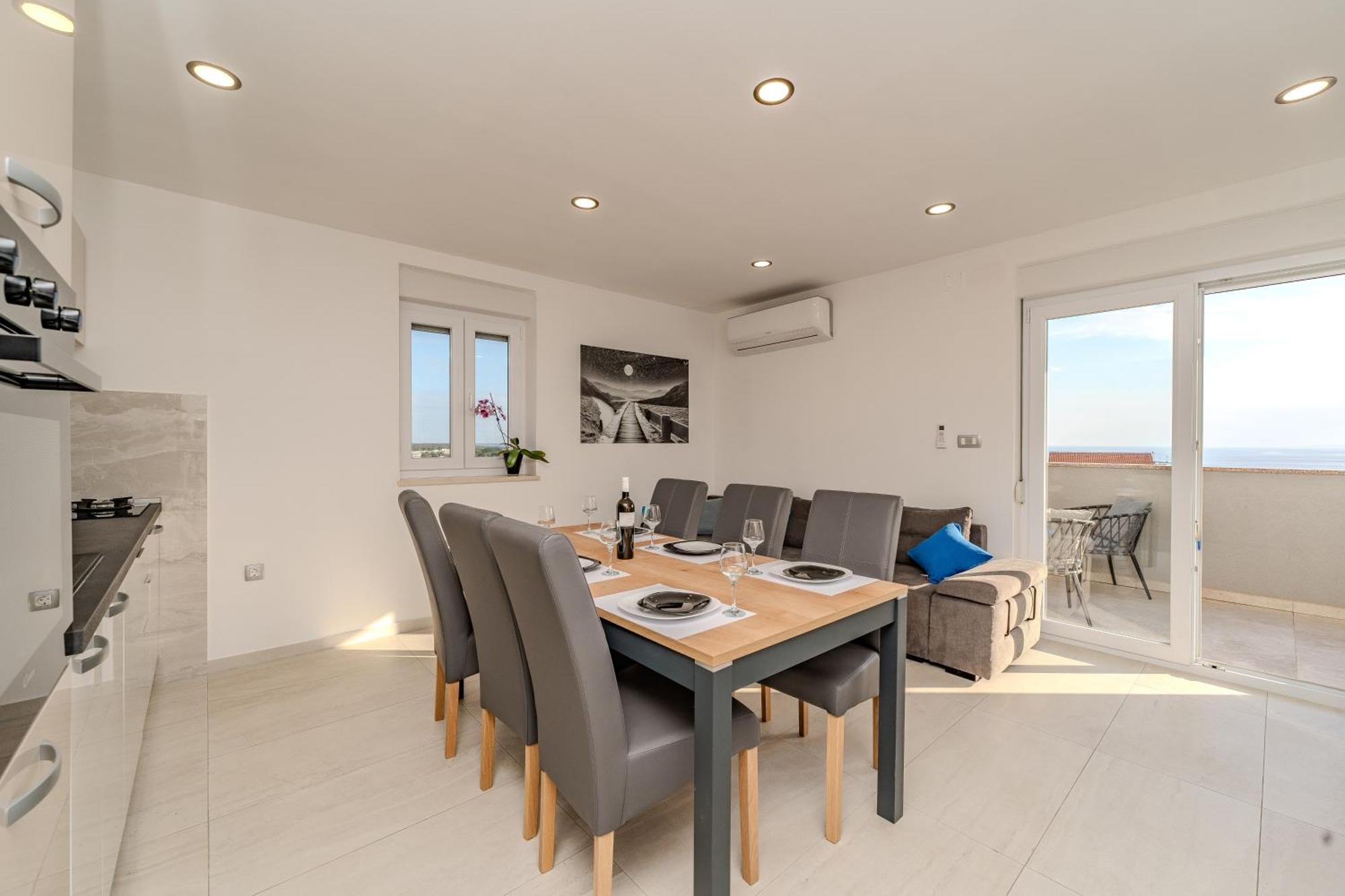 Dali II Apartment Novalja Bagian luar foto
