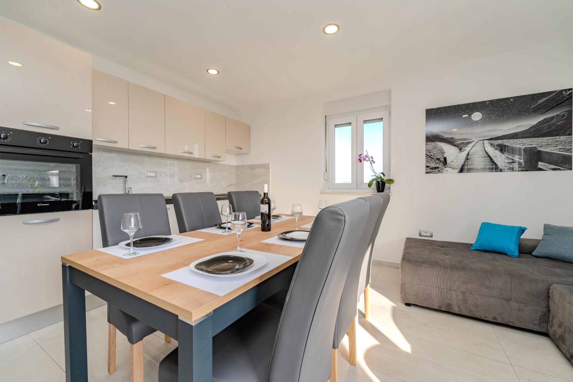 Dali II Apartment Novalja Bagian luar foto